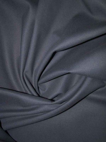 Baumwoll-Gabardine „Profondo Blu“ – italienischer Stretch-Twill