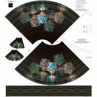 Baumwolljersey Rockpanel „Autumn Masquerade“...