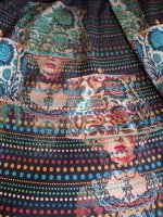 Baumwolljersey Rockpanel „Autumn Masquerade“  DIY Stoff-Schnittmuster 150x150