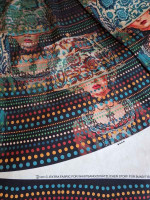 Baumwolljersey Rockpanel „Autumn Masquerade“  DIY Stoff-Schnittmuster 150x150