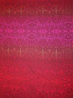 Baumwolljersey "Twilight Red Ornaments " Singlejersey 75cm-rapportweise