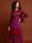 Baumwolljersey "Twilight Red Ornaments " Singlejersey 75cm-rapportweise