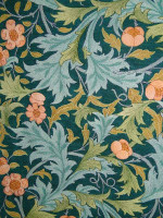 Liberty Fabrics MAY EMBROIDERY Petrol Tana Lawn®