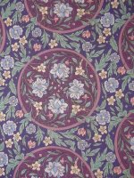 Liberty Fabrics MEDALLION FLORAL Petrol Tana Lawn®