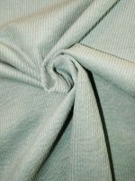 Genuacord EISGRÜN samtiger Baumwollcord Washed