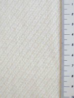 Schurwoll-Twill „Winterweiß“ - Designerstoff Italien