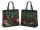 Canvas-Taschenpanel „Pfauenblüten“ – Wendetasche zum Selbernähen