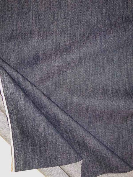 Cotton-Silk Denim „Seta Blu“ – Baumwolle-Seide Jeansstoff