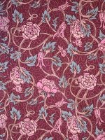 Liberty Fabrics MORRIS ROSE Dunkelrot Tana Lawn®