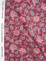 Liberty Fabrics MORRIS ROSE Dunkelrot Tana Lawn®