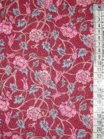 Liberty Fabrics MORRIS ROSE Dunkelrot Tana Lawn®