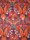 Baumwoll-Blusencord „Paisley Pop“ – Orange & Violett