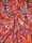 Baumwoll-Blusencord „Paisley Pop“ – Orange & Violett