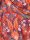 Baumwoll-Blusencord „Paisley Pop“ – Orange & Violett