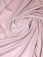 Merinowolle–Seide Interlock Jersey „Mauverosa Melange“