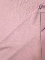 Merinowolle–Seide Interlock Jersey „Mauverosa Melange“
