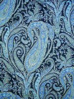 Liberty Fabrics -Felix and Isabelle Blue- Tana Lawn® Paisley Print Batist