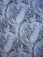 Liberty Fabrics -Felix and Isabelle Blue- Tana Lawn® Paisley Print Batist