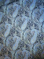 Liberty Fabrics -Felix and Isabelle Blue- Tana Lawn® Paisley Print Batist