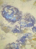 Schurwolltwill Blumenprint -Fiori Sfumati- Feinköper...