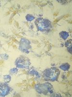 Schurwolltwill Blumenprint -Fiori Sfumati- Feinköper | mit Fehler