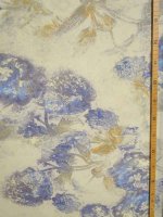 Schurwolltwill Blumenprint -Fiori Sfumati- Feinköper | mit Fehler