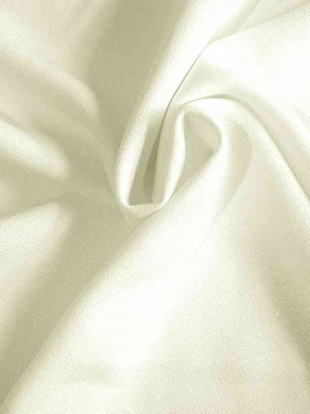 Viskose Crepe Georgette Cremeweiß ECOVERO TM Viskose Reststück 1m
