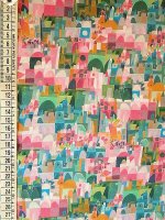 Liberty Fabrics URBAN JUNGLE Organic Organic Tana Lawn TM Baumwolle Batist