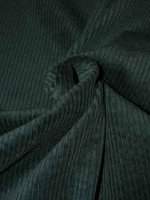 Cordstretch Genuacord DARK TEAL samtiger Cord dunkelpetrol