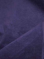 Cordstretch Genuacord WEINBEERE- Dunkelviolett samtiger Baumwollcord
