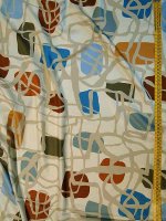 Viskosetwill RETRO SQUARES Danish Design Light & Lush