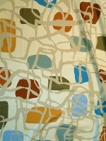 Viskosetwill RETRO SQUARES Danish Design Light & Lush