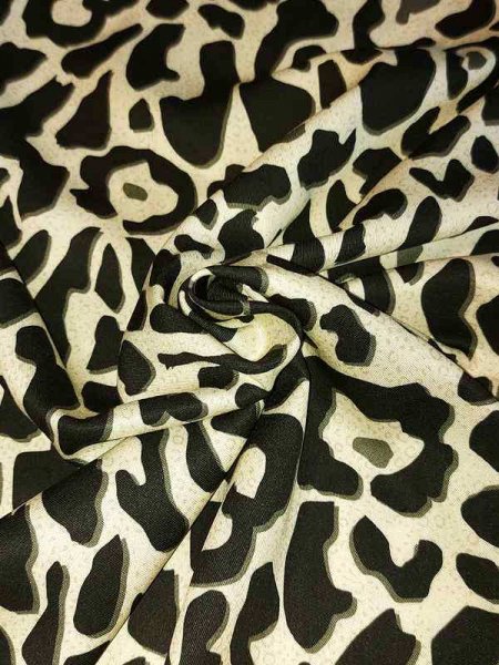 Viskosetwill ROCKY LEO Viskose Print Danish Design Light and Lush