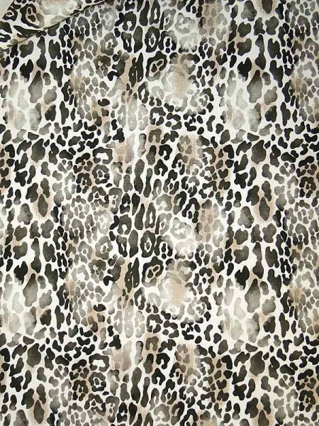 Cotton Canvas Animal Print Baumwollstoff Deko u Bekleidungsstoff