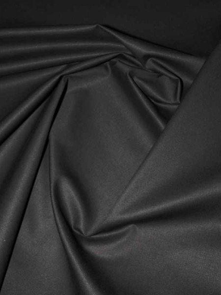 Baumwolle Gabardine Stretch NERO Hosen Stretch schwarz