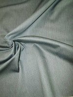 Baumwolle Stretch Satinstoff Flanelloptik Basalt-Anthrazit -Reststück 1m-