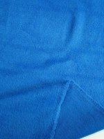 Schurwolle Kaschmir Mantelstoff  in Palastblau - Made in...