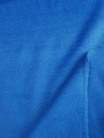 Velours Mantelstoff Schurwolle mit Kaschmir in Palastblau - Made in Italy