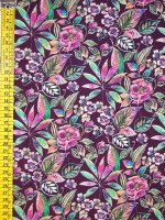 Baumwoll Stretch Jersey -Ornate Echo- Baumwolljersey Stenzo