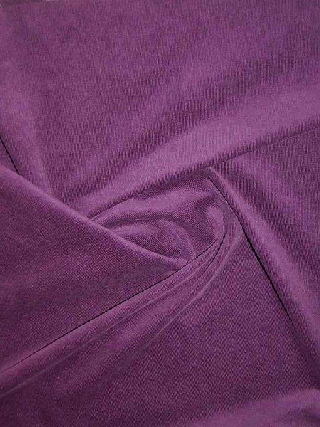 Feincord Stretch -Amethyst Beere- Baumwollcord
